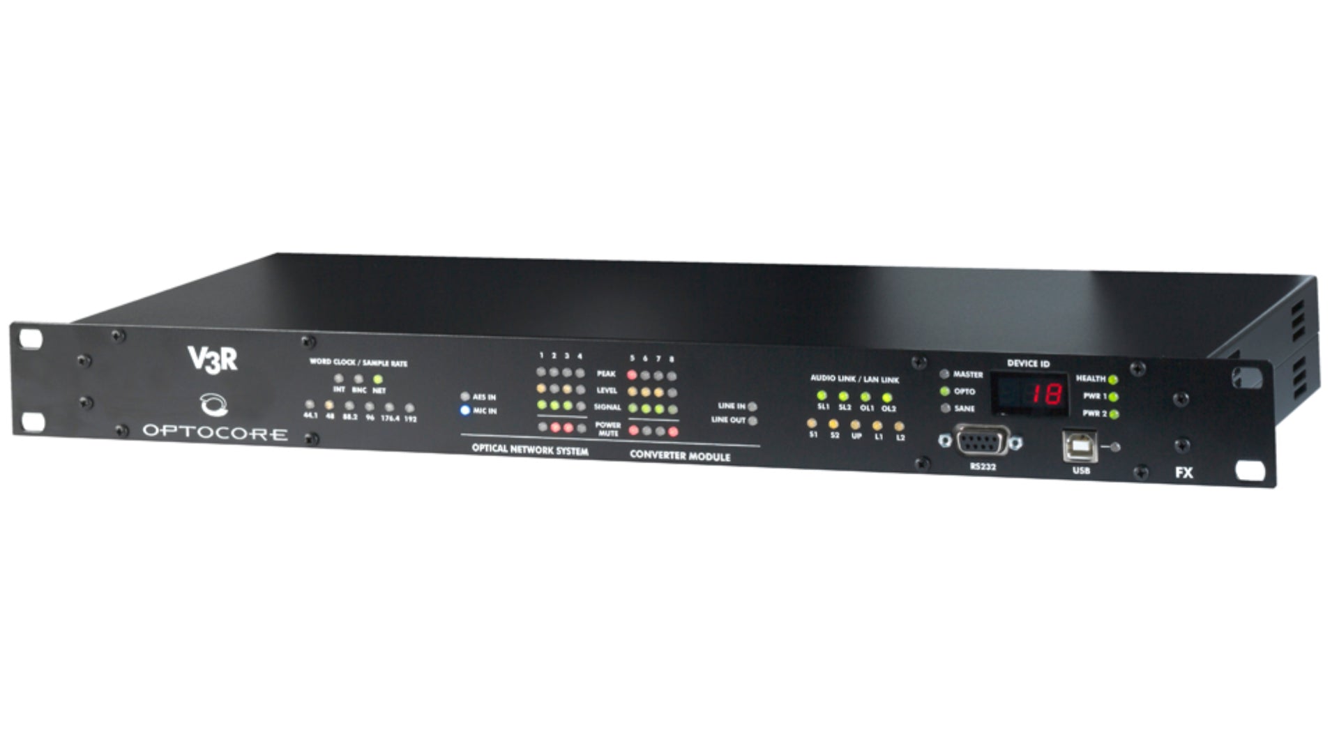 Optocore| 8 Line Inputs| V3R–FX–8LI - RedTechBox